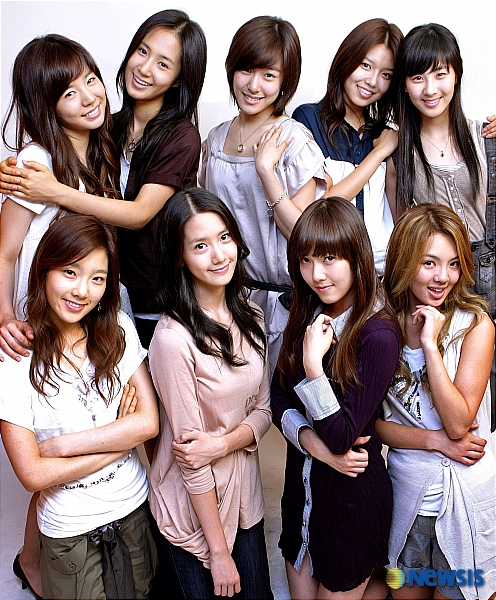 girls generation members with names. K.L is an old school girl